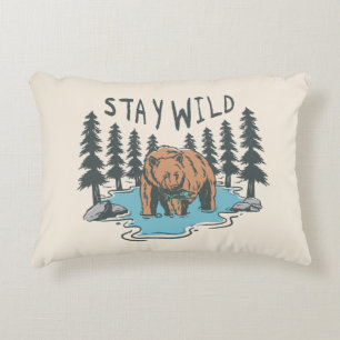 Stay Wild Decorative Cushion