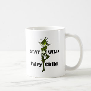 Stay Wild Faerie Child Coffee Mug
