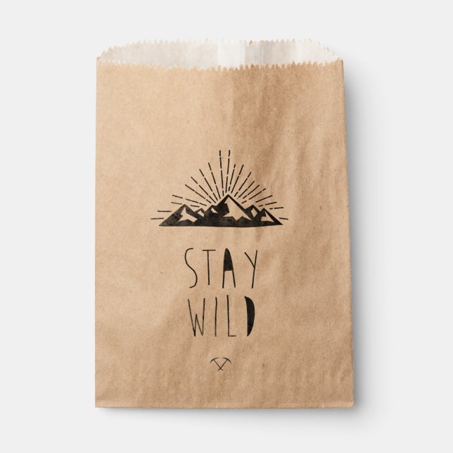 STAY WILD FAVOUR BAGS (Front)