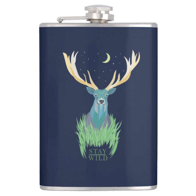 STAY WILD FLASK (Front)