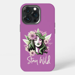 Stay Wild Flower Child iPhone 13 Pro Case