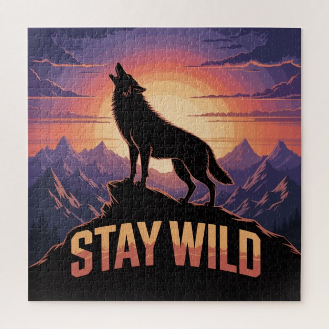 Stay Wild Jigsaw Puzzle (Vertical)