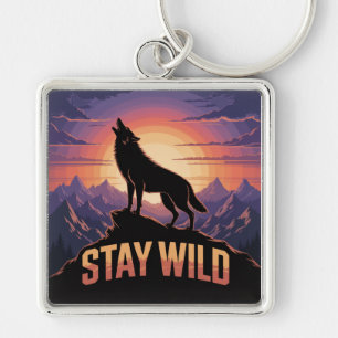 Stay Wild Key Ring