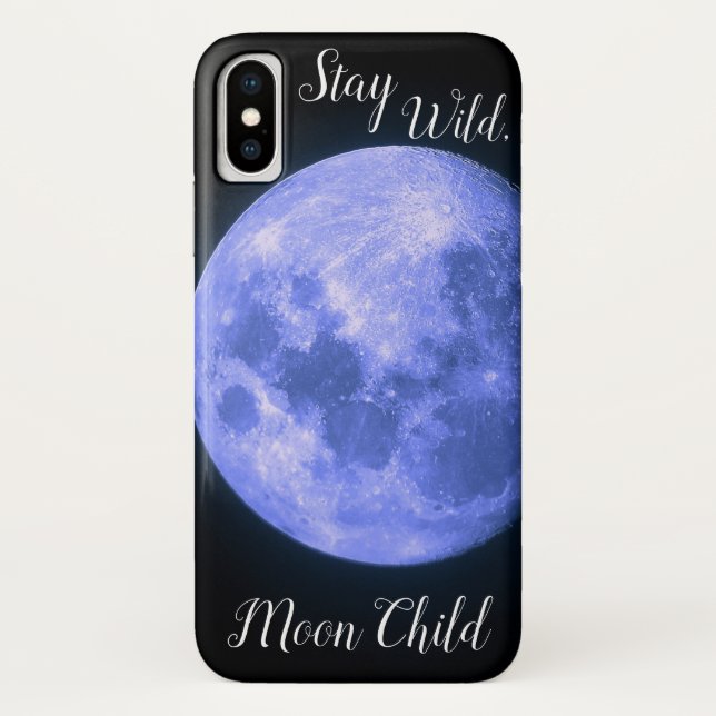 Stay Wild, Moon Child Case-Mate iPhone Case (Back)