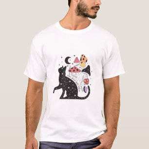 Stay Wild Moon Child Cat T-Shirt