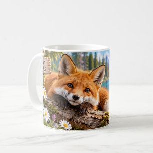Stay Wild Stay Wonderful Fox Coffee Mug