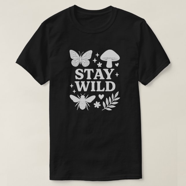 STAY WILD T-Shirt (Design Front)