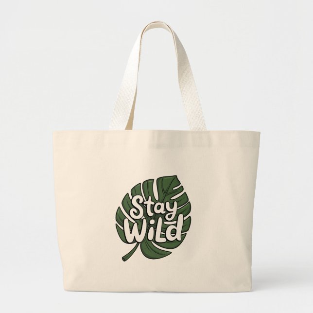 Stay Wild Tote Bag (Front)