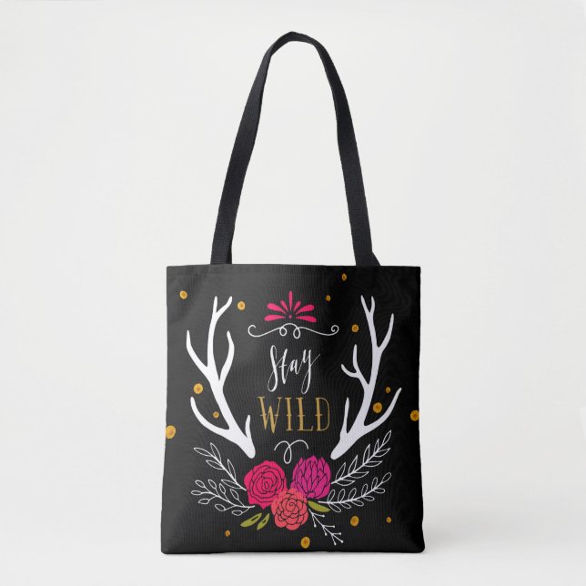 Stay Wild Tote Bag (Front)