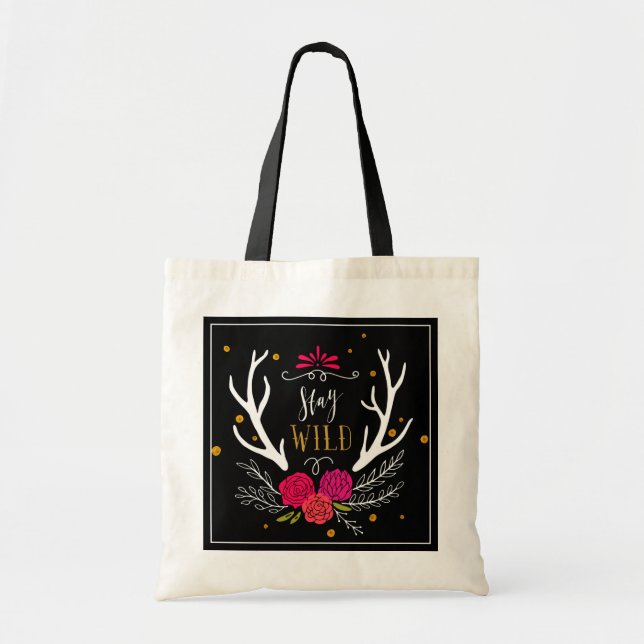 Stay Wild Tote Bag (Front)