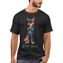 Stay Wild – Trendy Fox Streetwear