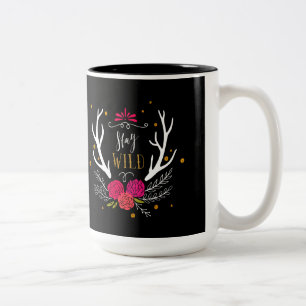 Stay Wild Two-Tone Coffee Mug