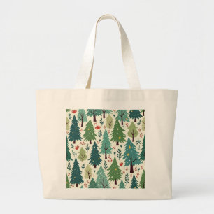 Stay with the wonderful forests and animals large tote bag