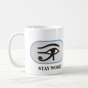 STAY WOKE (EYE OF HORUS) COFFEE MUG