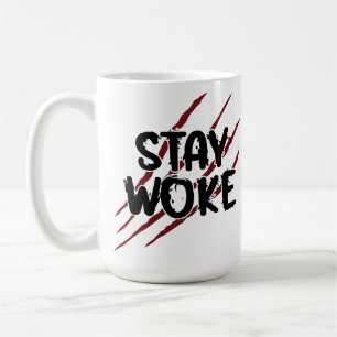 Stay Woke Freddy Scary Nursery Rhyme Graphic Coffee Mug
