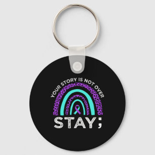 Stay Your Story Is Not Over Suicide Prevention Awa Key Ring