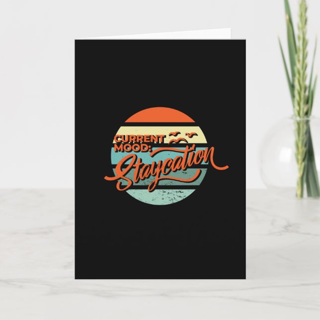 Staycation Card (Front)