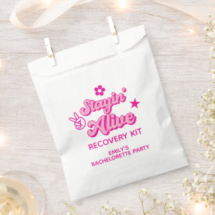 Staying Alive Bachelorette Recovery Kit Favour Bags