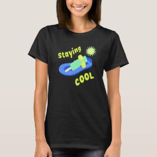 Staying Cool  Frozen Treat Sunning In Sunglasses T-Shirt