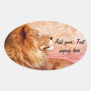 Staying Focused_ Oval Sticker