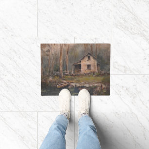 "Staying Put" Doormat