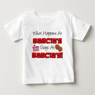 Stays At Babcia's Baby T-Shirt