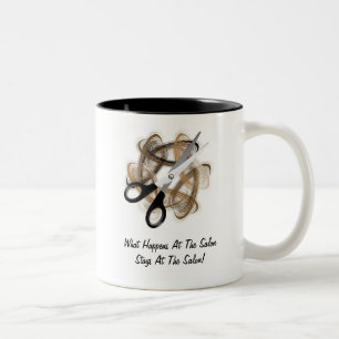Stays At Salon Two-Tone Coffee Mug