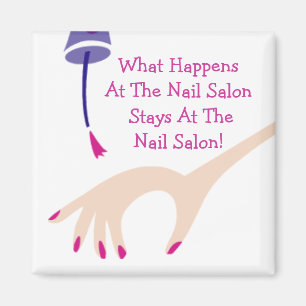 Stays @ The Nail Salon Magnet