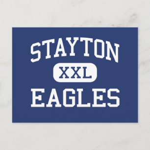 Stayton - Eagles - High School - Stayton Oregon Postcard