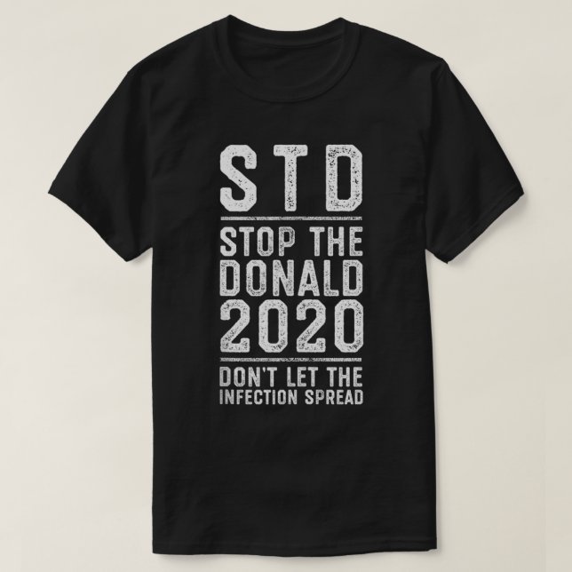 STD Stop the Donald 8645 2020 Tank Top (Design Front)