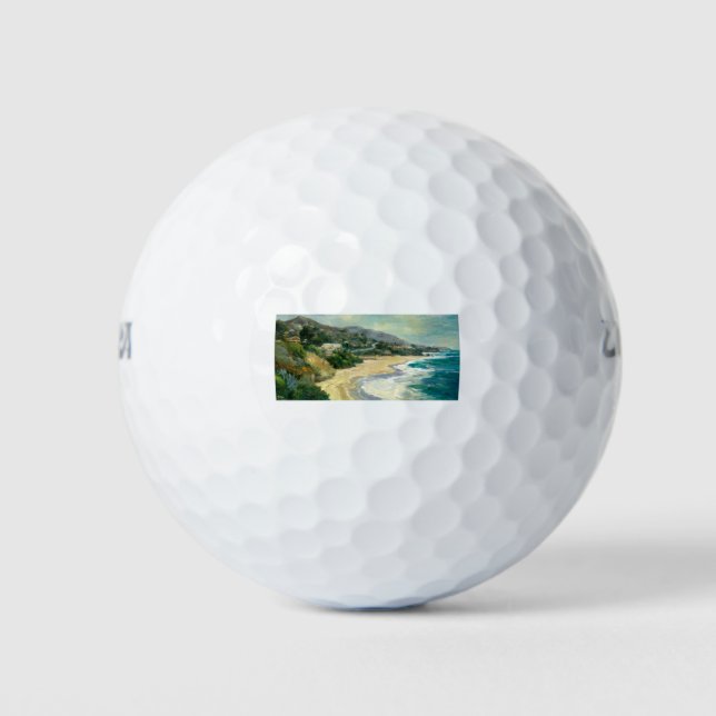 STE86 Seaside Cove.tif Golf Balls (Front)
