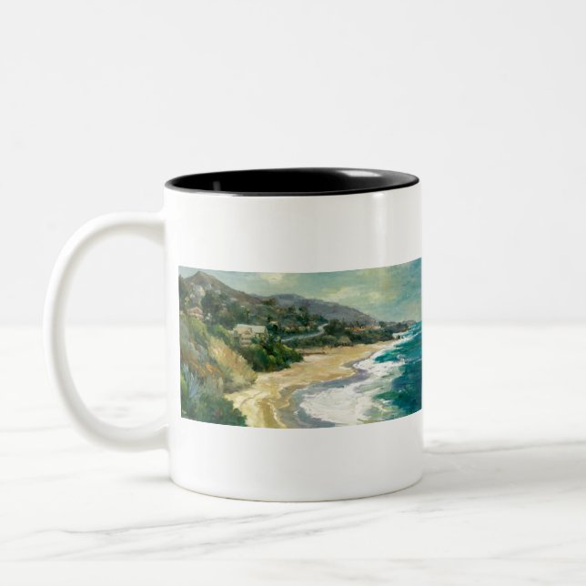 STE86 Seaside Cove.tif Two-Tone Coffee Mug (Left)