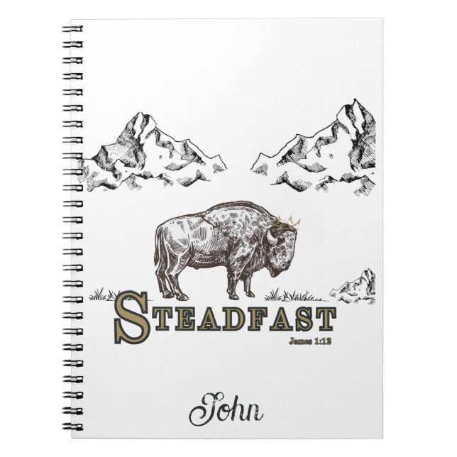 Steadfast Bible Journal (Front)