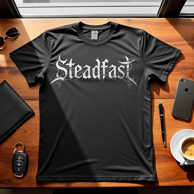 Steadfast - Motivational Design  T-Shirt (Creator Uploaded)