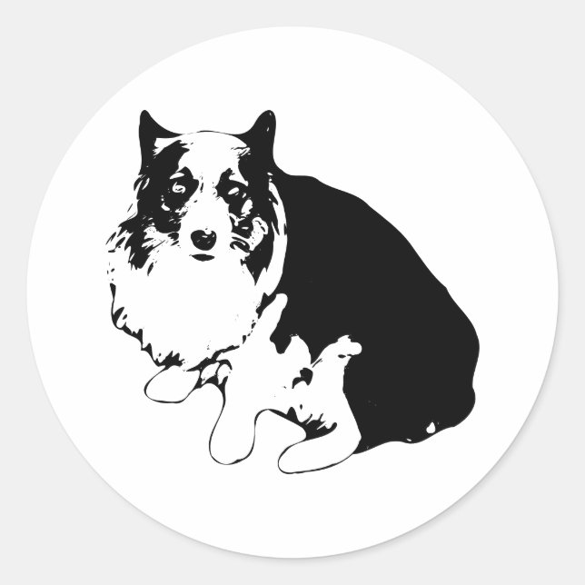Steady Corgi Sticker (Front)