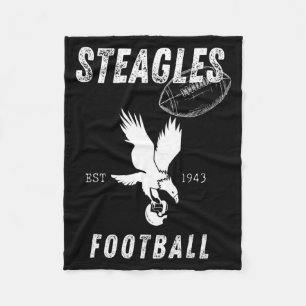 Steagles Football Est 1943 Phil Phit Combine Team Fleece Blanket