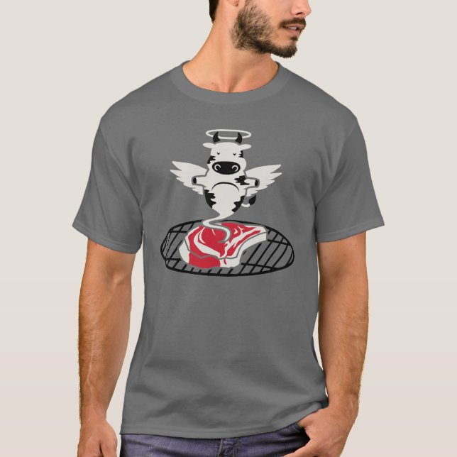 Steak Angel T-Shirt (Front)