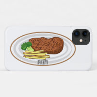Steak cartoon illustration