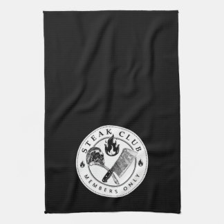 Steak Club kitchen towel
