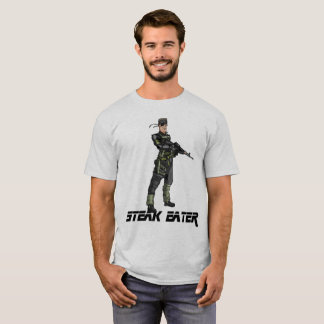 Steak Eater - T-Shirt W/ Solid Hank