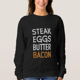 Steak Eggs Butter Bacon Keto Diet Ketogenic Shirt