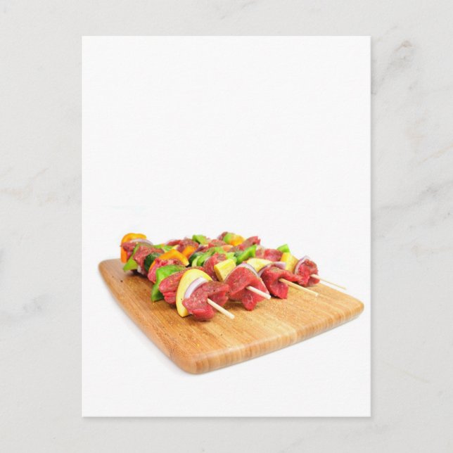 Steak Kabob Postcard (Front)