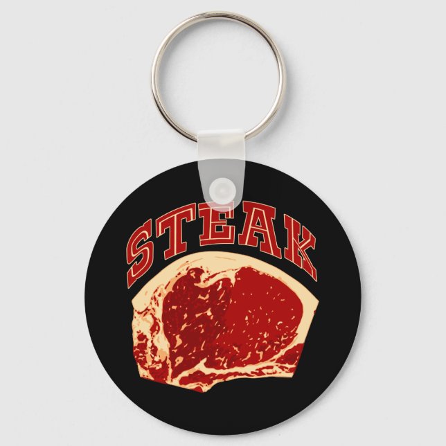 Steak Key Ring (Front)