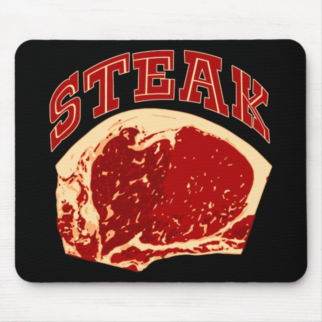 Steak Mouse Mat (Front)