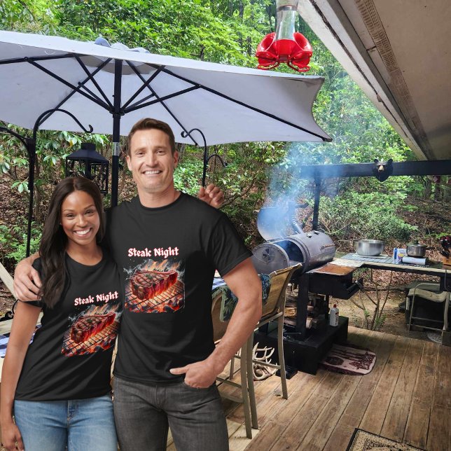  Steak Night  T-Shirt (Creator Uploaded)