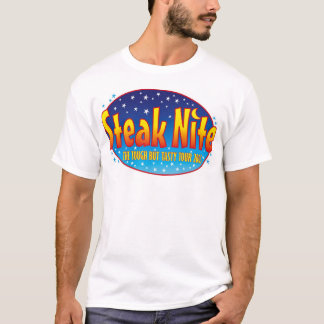 Steak Nite Tour logo front / blank back T-Shirt