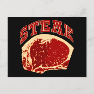 Steak Postcard