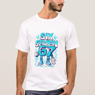 Steal a Brainrot Six Seven Italian meme T-Shirt