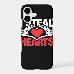 Steal Hearts Funny Valentine Skeleton Hands Style