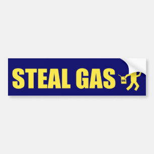 STEALGAS BUMPER STICKER